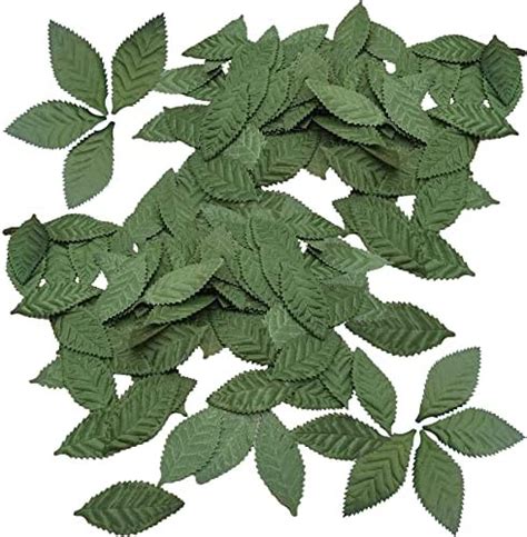 bag of fake green leaves|artificial leaves for crafts.